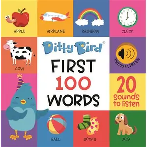 Mema Publishing Ditty Bird First 100 Words pas cher
