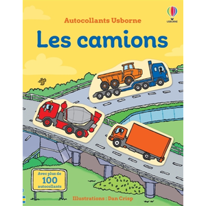 Usborne Les camions - Premiers autocollants pas cher
