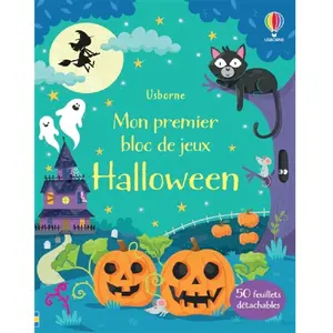 Usborne Halloween - Mon premier bloc de jeux