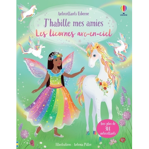Usborne Les licornes arc-en-ciel - J'habille mes amies pas cher