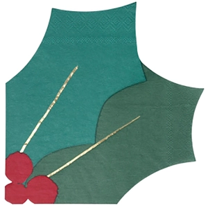 Meri Meri Serviette en papier 16 pcs Feuille de HouxVendu parscrapmalin