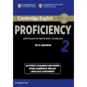 Athenaeum Uitgeverij Cambridge English Proficiency 2 Student's Book with AnswersVendu parlireka