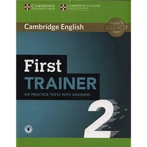 Comparateur de prix : Cambridge English First Trainer 2 Six Practice Tests with Answers with Audio by Vv aa