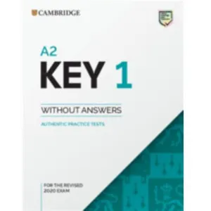 Cambridge English A2 Key 1 for the Revised 2020 Exam Students Book without Answers Unknown (Auteur)