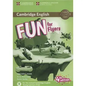 Cambridge English Fun For Flyers Teachers Book With Downlo pas cher