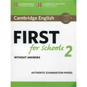 Comparateur de prix : Cambridge english first for schools 2 student's book without answers 