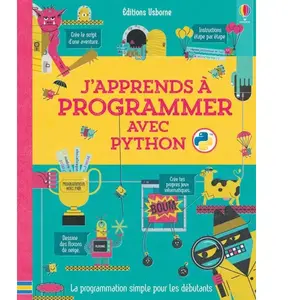 Usborne J'apprends à programmer avec Python pas cher