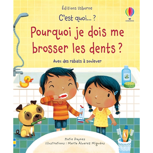 Usborne Pourquoi je dois me brosser les dents ? - C'est quoi... ? - Dès 3 ans pas cher