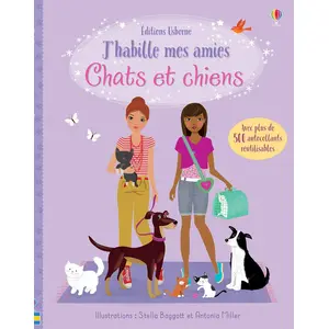 Usborne J'habille mes amies - Chats et chiens pas cher