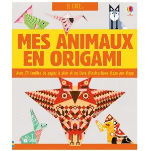Usborne Kit Je crée... Mes animaux en origami pas cher