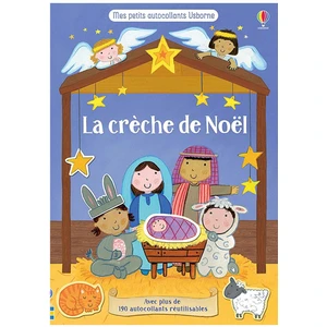 La crèche de Noël - Mes petits autocollants Usborne pas cher