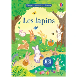 Les lapins - Mes petits autocollants Usborne pas cher