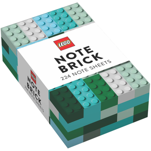 Merkloos / Sans marque LEGO Note Brick BlueGreen LEGO Note Brick BlueGreen (Auteur) pas cher