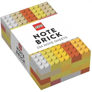ABRAMS UK LEGO Note Brick YellowOrange LEGO Note Brick YellowOrange (Auteur) pas cher