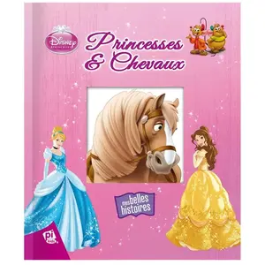Princesses et chevaux Disney storybook art pas cher