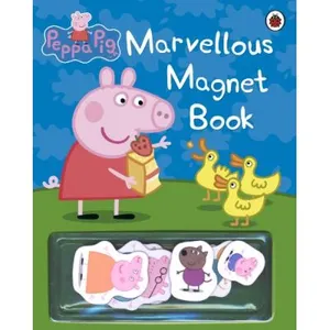 Penguin Peppa pig - marvellous magnet book pas cher