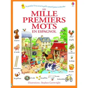 Usborne Les Mille Premiers Mots En Espagnol pas cher