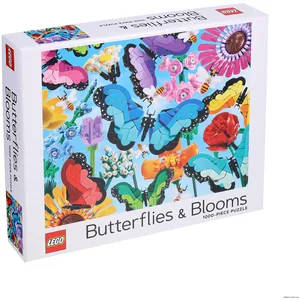 Comparateur de prix : LEGO Autre Puzzle de 1 000 pièces Papillons et fleurs 5009302
