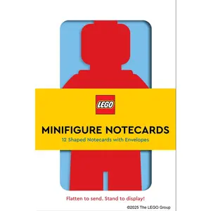 LEGO Autre Cartes en forme de minifigurine: 12 cartes découpées et env... pas cher