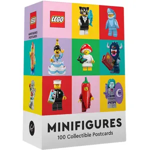 LEGO Minifigures Minifigures: 100 cartes postales à collectionner 5010... pas cher