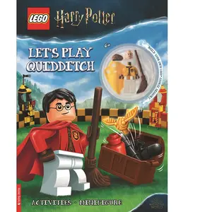 LEGO® Harry Potter : Let's Play Quidditch Activity Book (with Cedric Diggory minifigure)Vendu parlireka