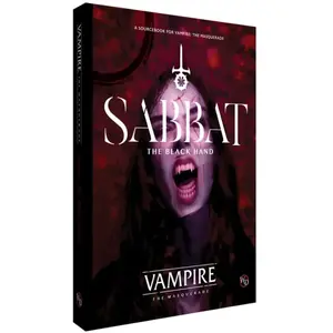 Comparateur de prix : Vampire TM RPG Sabbat The Black Hand  - Renegade Jeu de rôle  - RGS-09388 