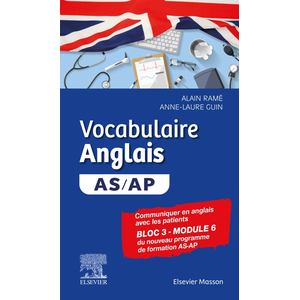 Comparateur de prix : Elsevier Masson Vocabulaire Anglais AS/AP