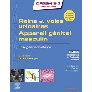 Elsevier Masson Reins et voies urinaires - Appareil génital masculin pas cher