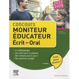 Elsevier Masson Concours Moniteur Éducateur Épreuves écrites et orales pas cher