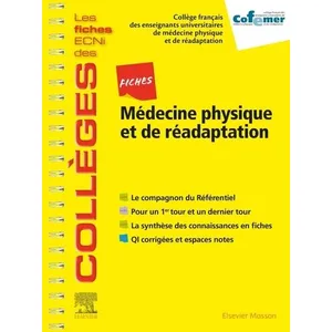Elsevier Masson Fiches Médecine physique et de réadaptation