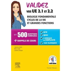 Validez vos UE 2.1 et 2.2 Biologie fondamentale, Cycles de la vie et g... pas cher