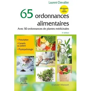 Elsevier Masson 65 ordonnances alimentaires pas cher