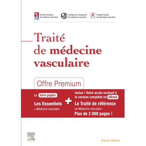 Comparateur de prix : Elsevier Masson Traité de médecine vasculaire - Offre Premium