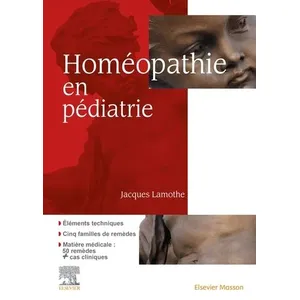 Elsevier Masson Homéopathie en pédiatrie pas cher
