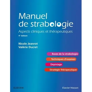 Elsevier Masson Manuel de strabologie pas cher