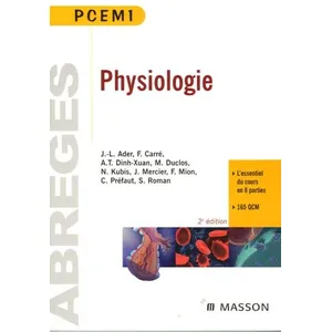 Comparateur de prix : Elsevier Masson Physiologie