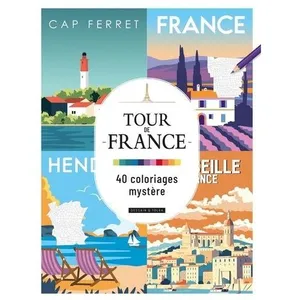 Comparateur de prix : Dessain Et Tolra Tour de France - 40 Coloriages Mystère  Collectif (Auteur)