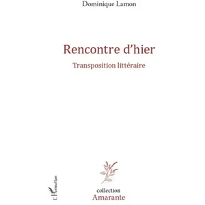 L'harmattan Rencontre d'hier pas cher