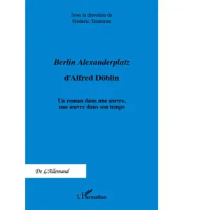 L'harmattan Berlin Alexanderplatz d'Alfred Döblin