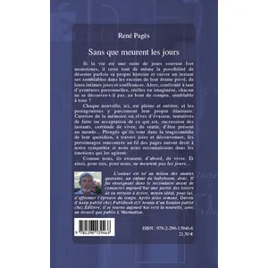 L'harmattan Sans que meurent les jours