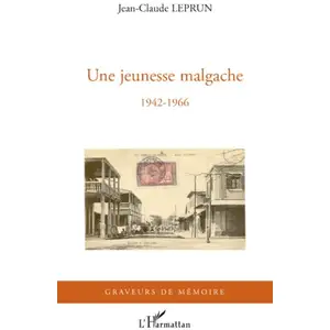 L'harmattan Une jeunesse malgache