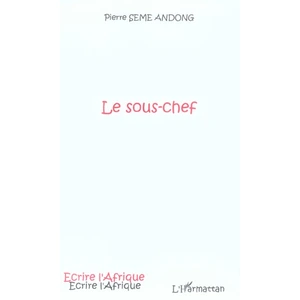 L'harmattan Le sous-chef pas cher
