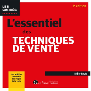 Comparateur de prix : Gualino Eds L'essentiel des techniques de vente
