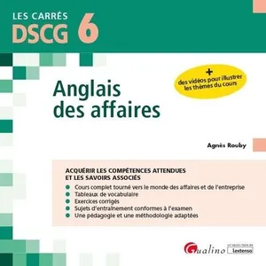 Comparateur de prix : Gualino Eds DSCG 6 - Anglais des affaires