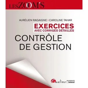 Comparateur de prix : Gualino Eds Exercices corrigés de contrôle de gestion