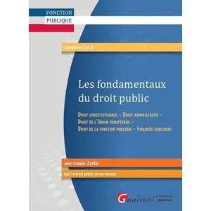 Gualino Eds Les fondamentaux du droit public pas cher