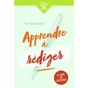 ISBN Apprendre à rédiger : le guide de référence Pascale Mattei pas cher