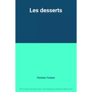 Solar Les desserts - Christian Teubner pas cher