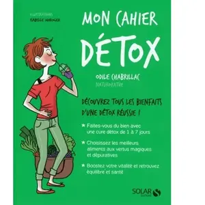 SOLAR Mon cahier détox Odile Chabrillac pas cher