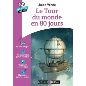 ISBN Coédition Pocket/Nathan Le Tour du monde en 80 jours - Une oeuvre une voix pas cher